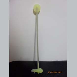 Silicone stirrer with Giant salamander head in color finished